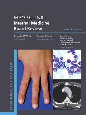 cover image of Mayo Clinic Internal Medicine Board Review